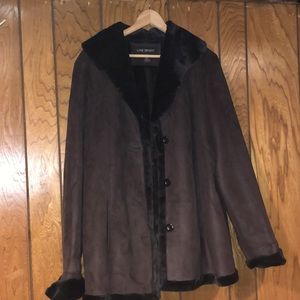 Brown Chocolate Suede Jacket